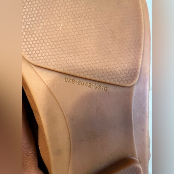 FitFlop Cognac Brown Penny Loafer Flats Dynamicushion Comfort US 10 EU 42 - Picture 8 of 9